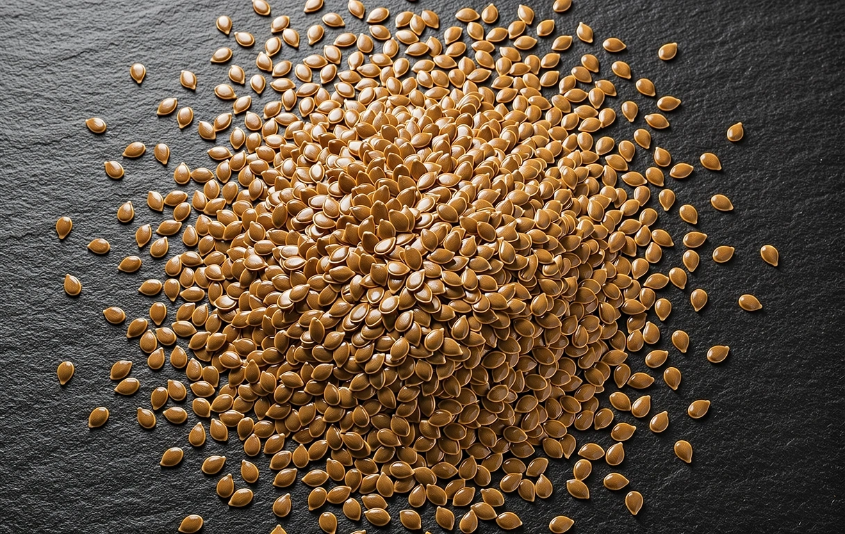 Texture de graines naturelles